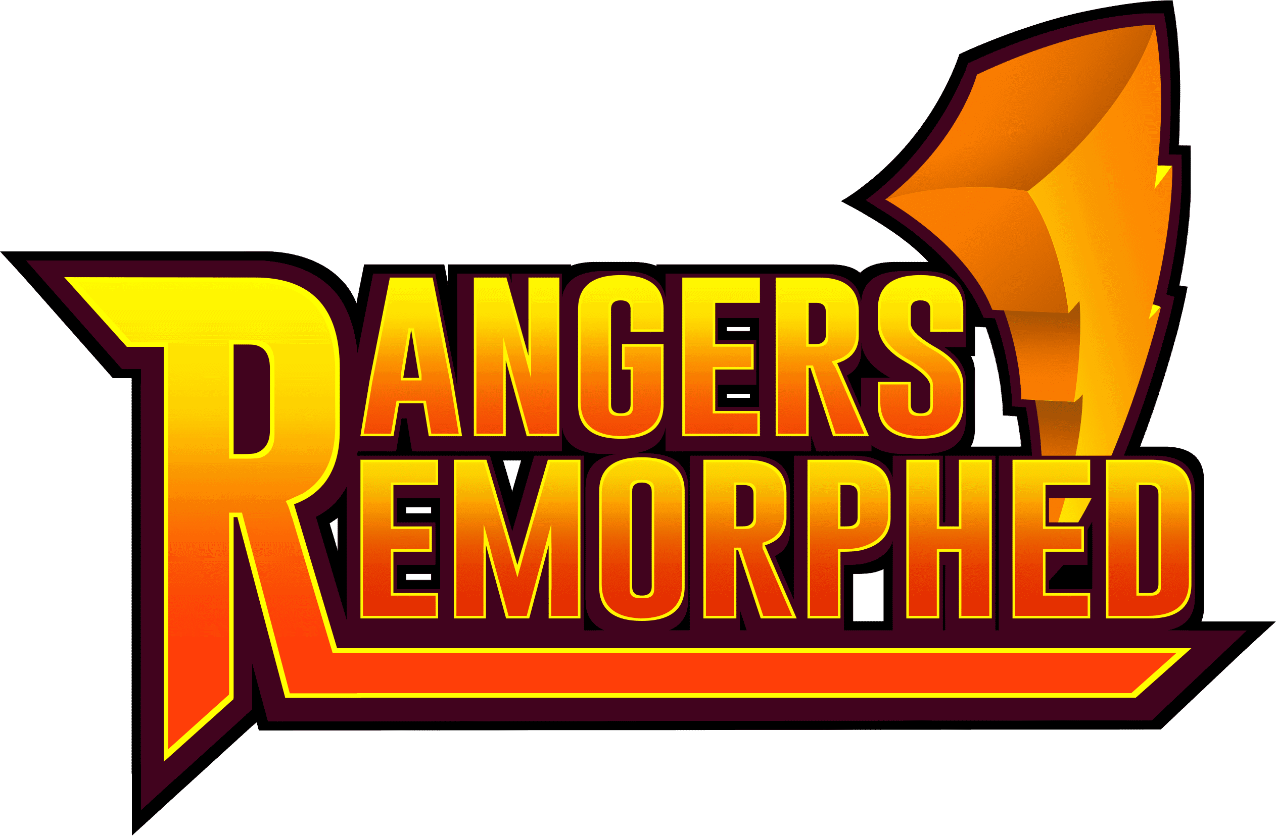 mighty morphin power rangers logo vector