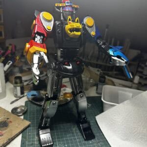 Movie Ninja FalconMegazord + 9 Morphers + Dragonite - Image 3